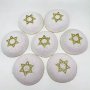 Customizable High-Quality Woven Embroidery Kippah for Men and Children